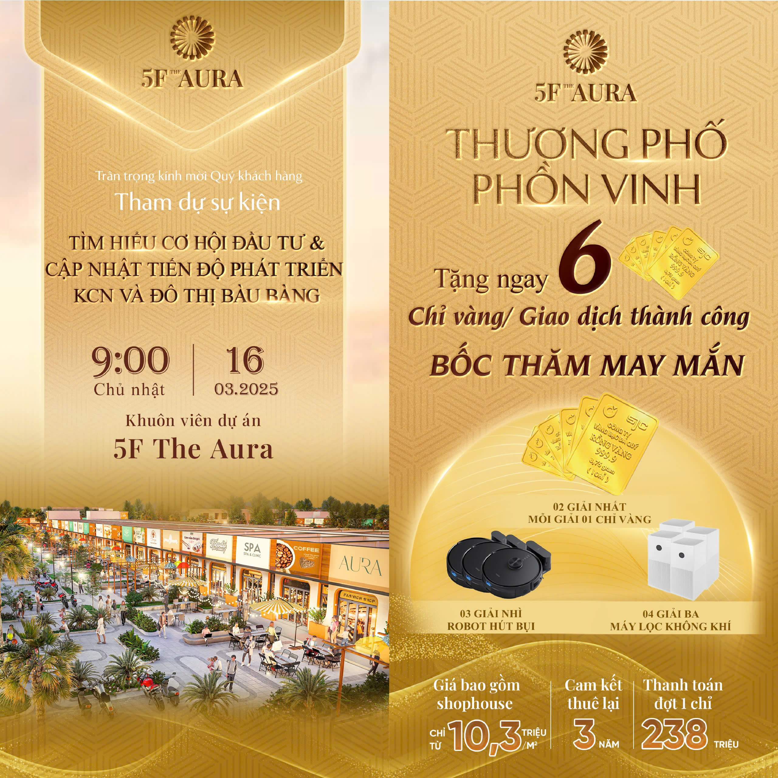 Sự kiện đầu tư hấp dẫn tại 5F The Aura