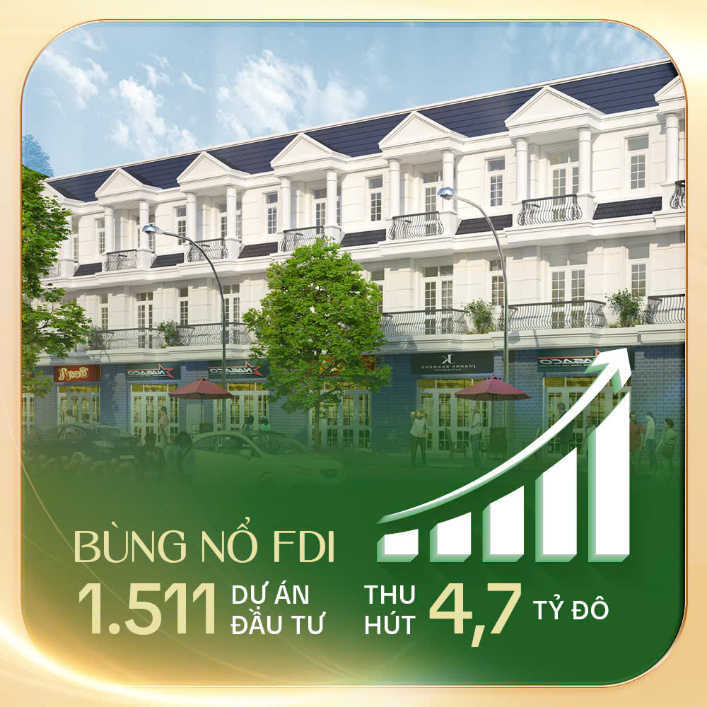 Thủ phủ khu công nghiệp mới – Cơ hội đầu tư sinh lời vượt trội
