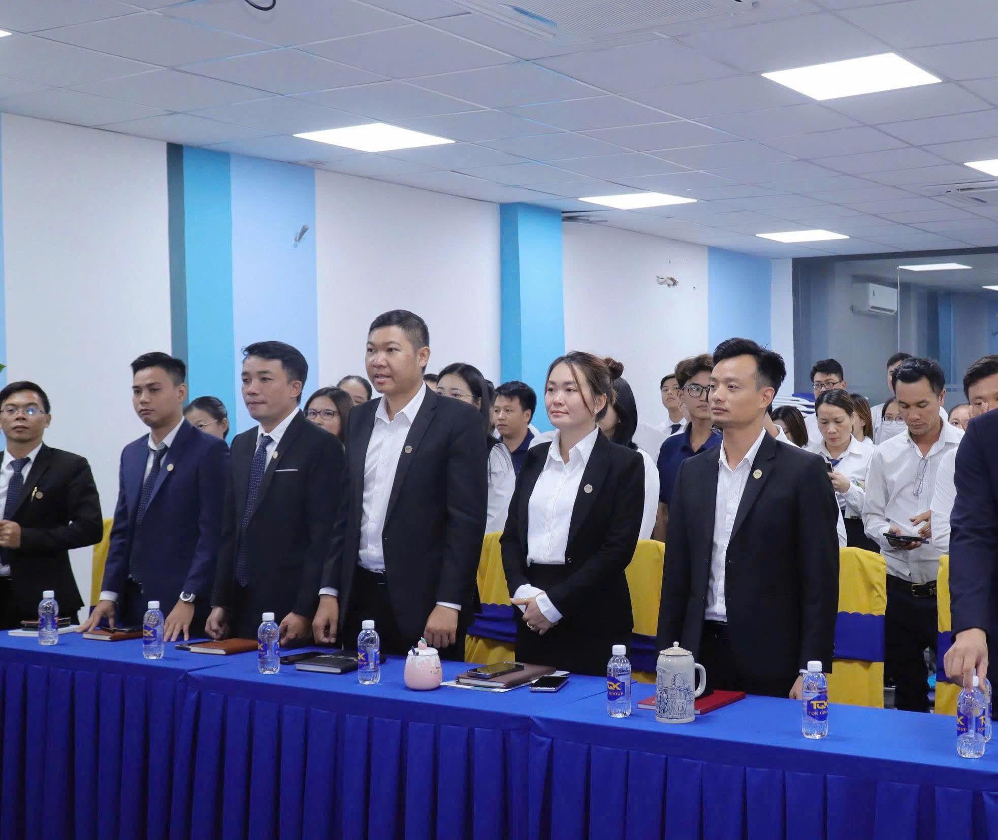 lễ thành lập sàn mới và lễ bổ nhiệm cấp quản lý