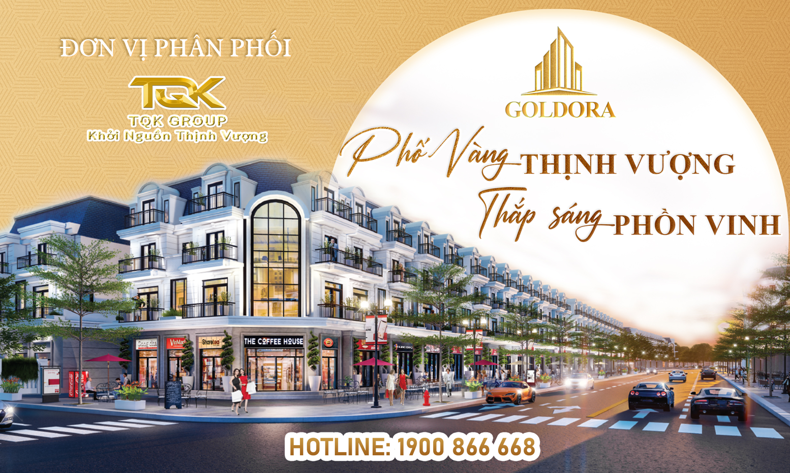 TQK Group – Đơn vị phân phối dự án Goldora