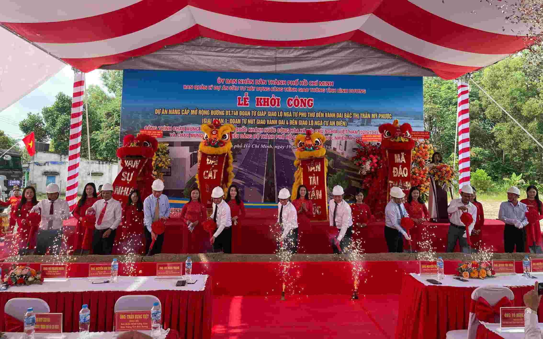 Khởi công dự án Vành Đai 4 (Ảnh: Dương Bình)