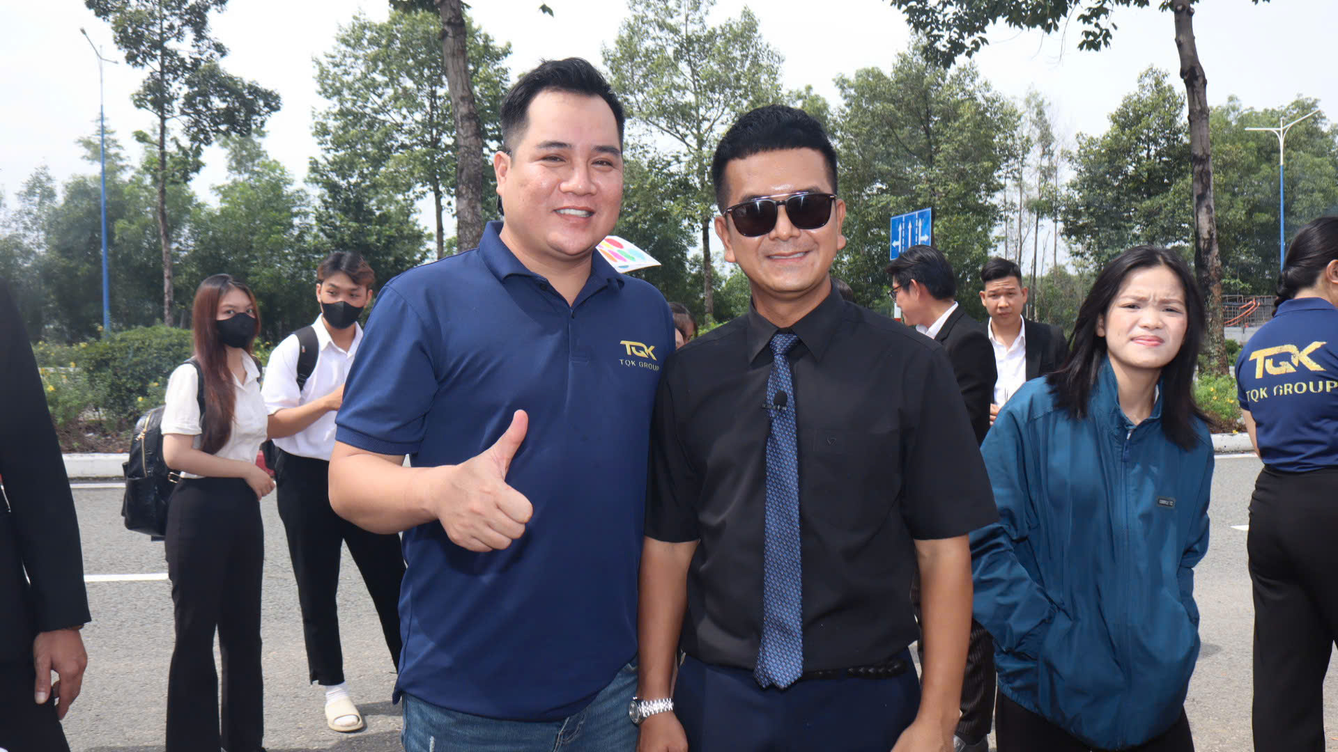 Ông Hùng Thuận (CVTV BĐS) cũng góp mặt tham gia buổi lễ khởi động dự án
