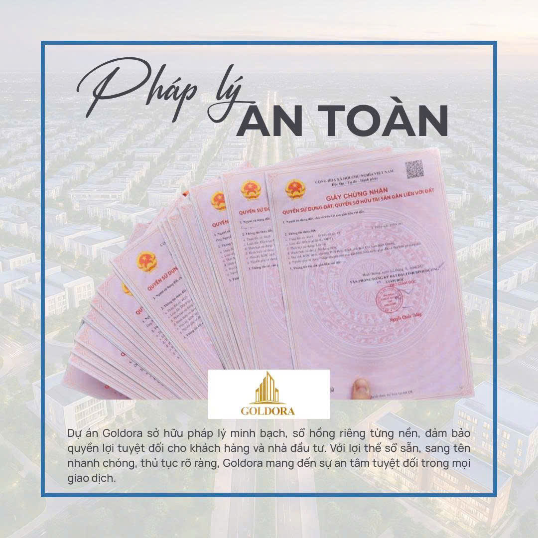 Pháp lý rõ ràng sổ sẵn minh bạch an toàn