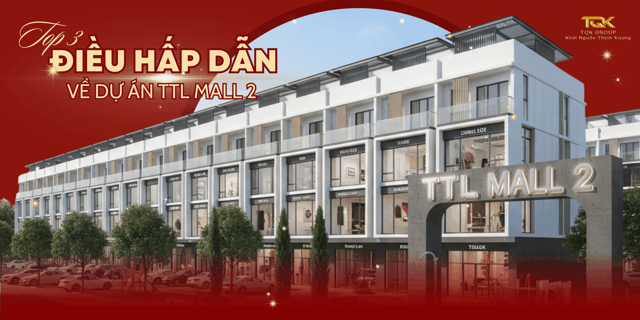 TTL Mall 2 là dự án trung tâm thương mại nằm ngay cổng chợ KCN Bàu Bàng