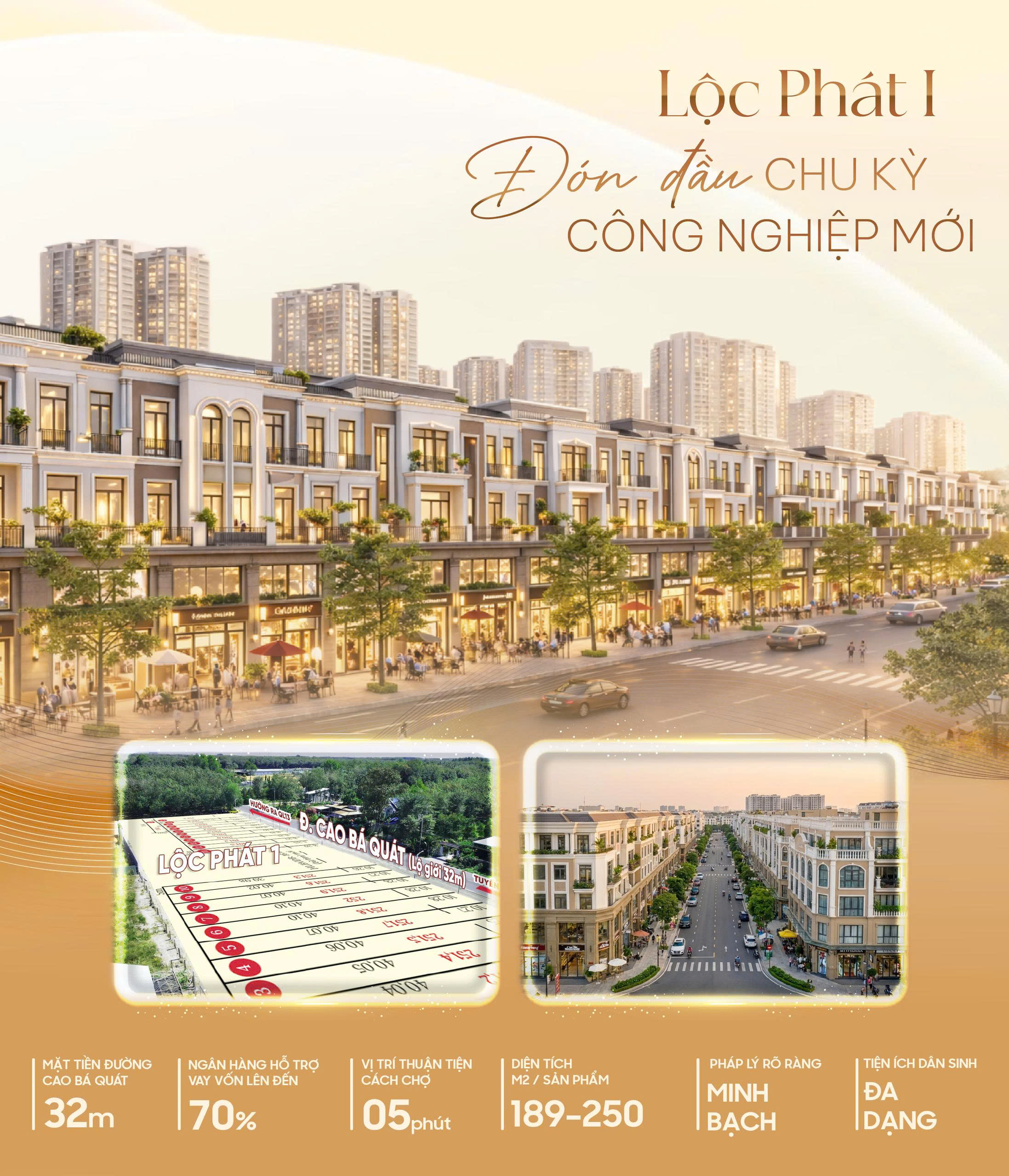 Giá bán Lộc Phát I – Mức giá hấp dẫn tại trung tâm